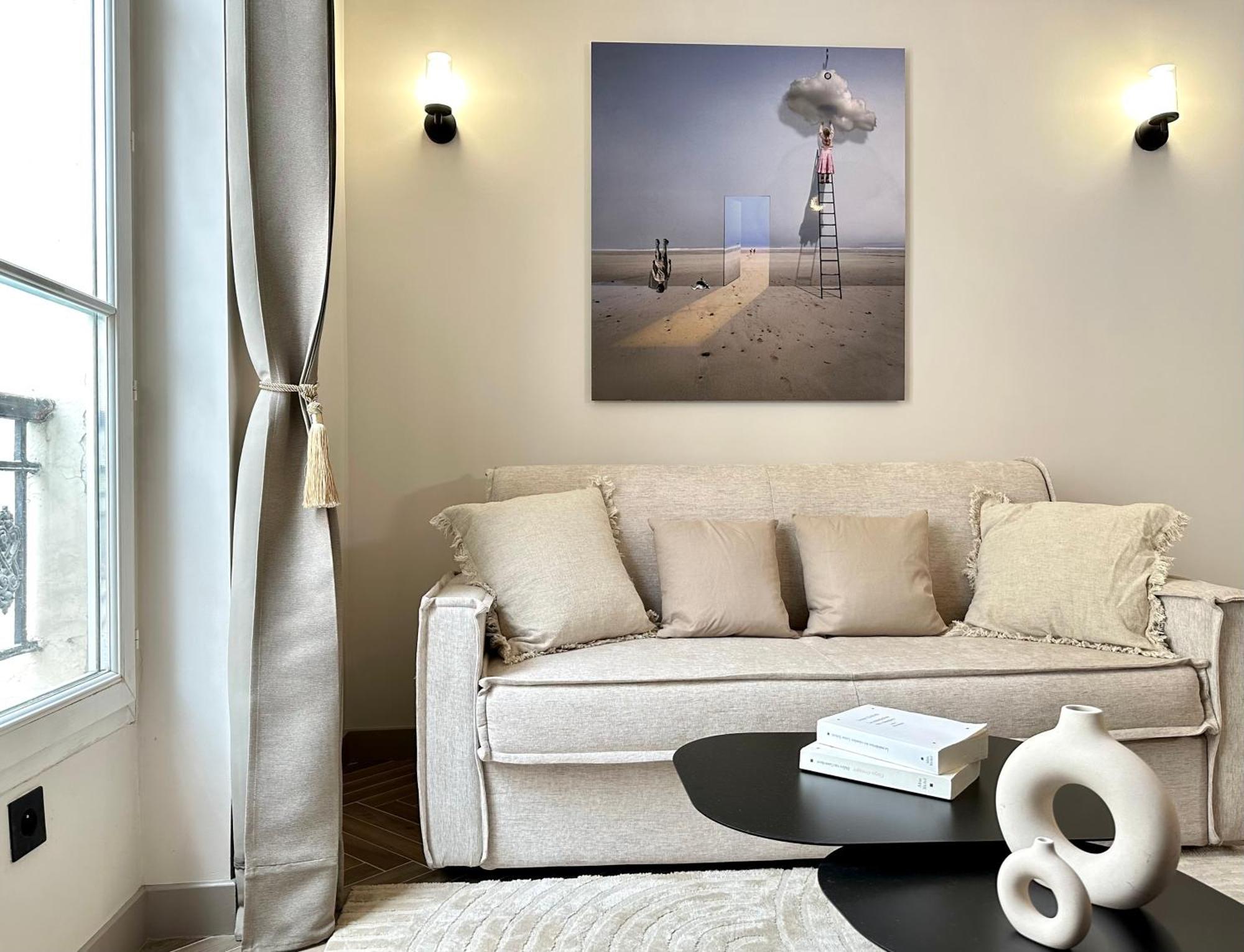 Charming Apartment With Eiffel Tower View Paris Dış mekan fotoğraf