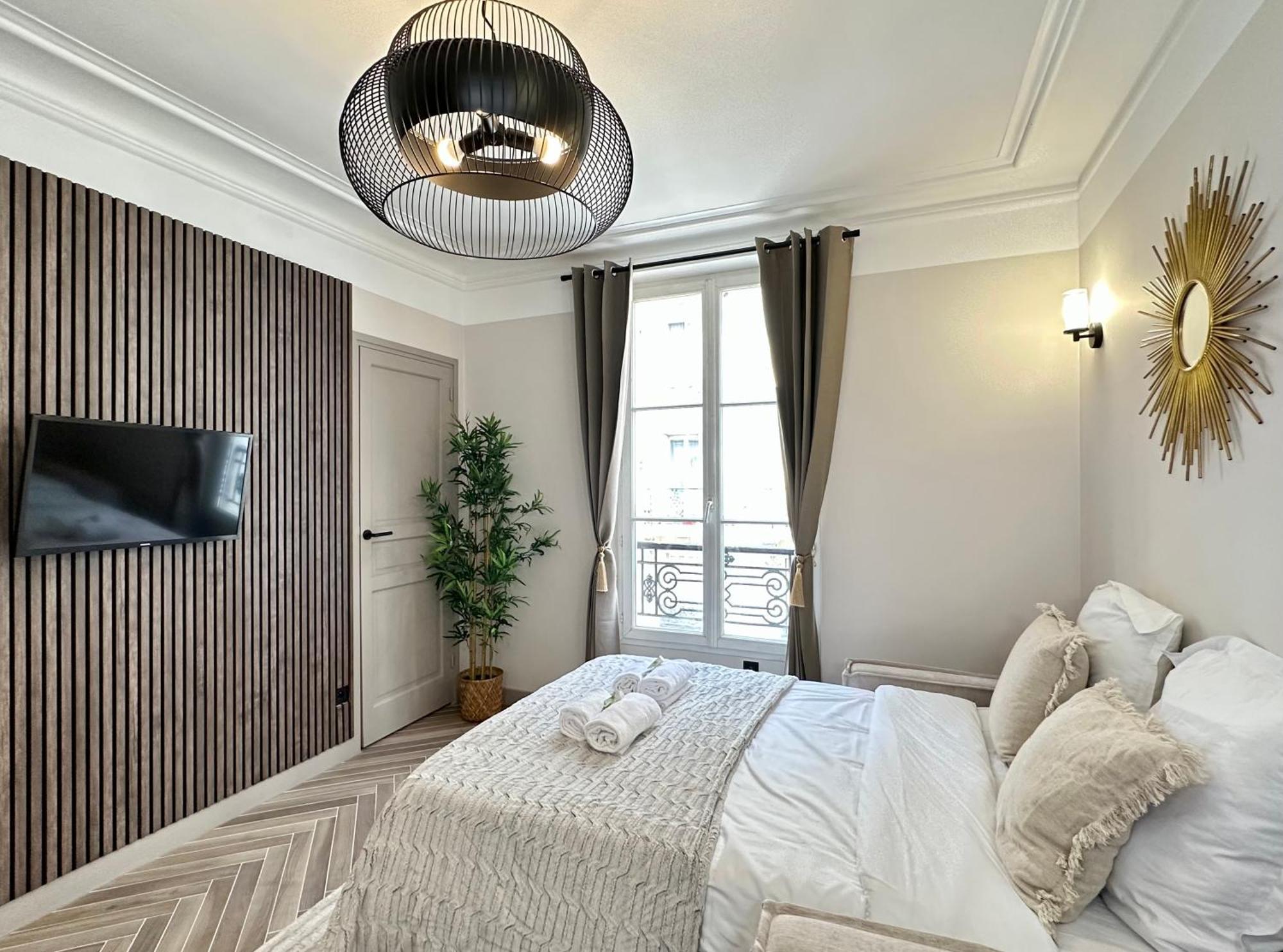 Charming Apartment With Eiffel Tower View Paris Dış mekan fotoğraf