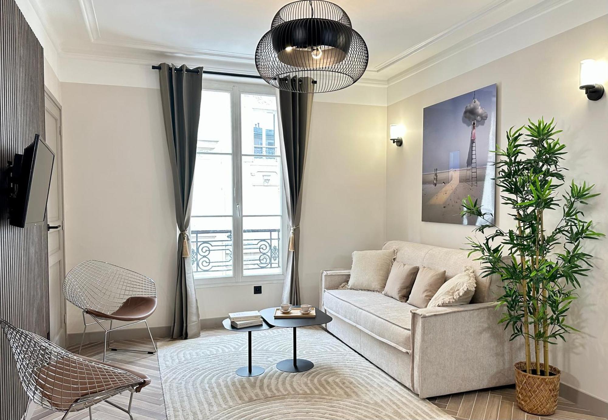 Charming Apartment With Eiffel Tower View Paris Dış mekan fotoğraf